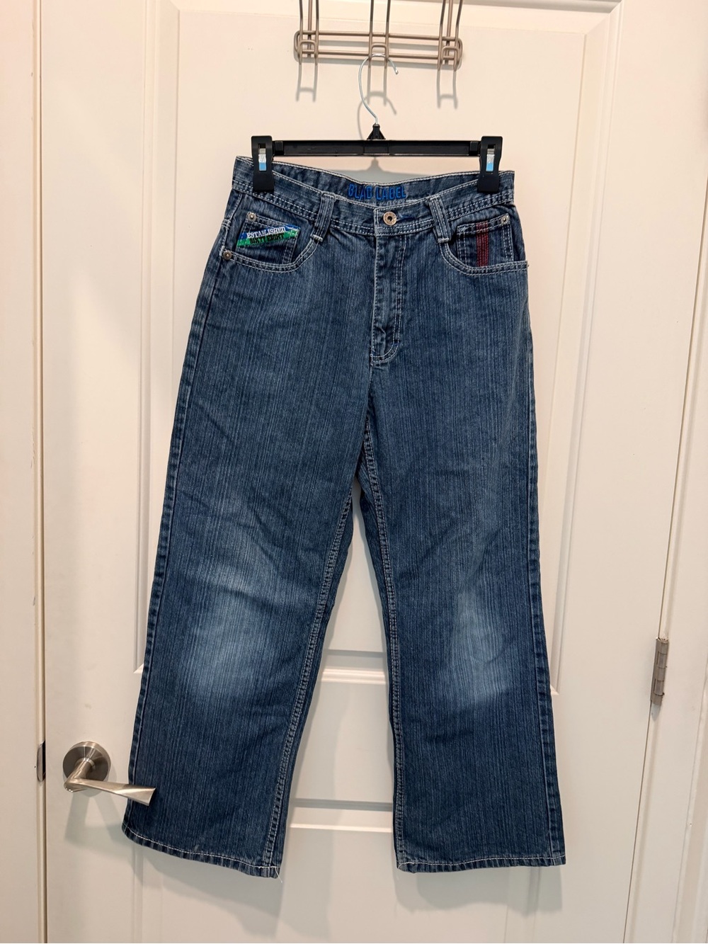 Blac Label Vintage Y2K
Embroidered Baggy Jeans Size S